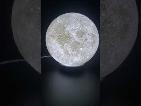 Spinning Moon with