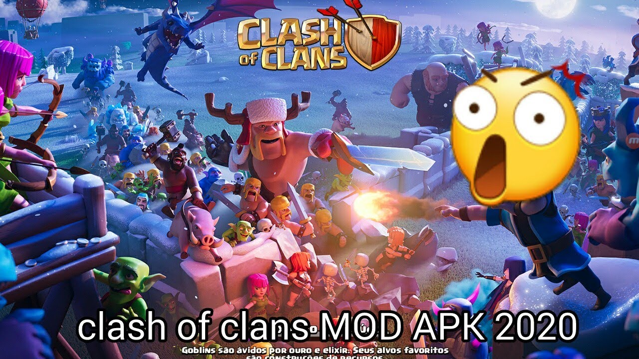 MOD APK CLASH OF CLANS 2020 YouTube