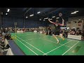 Bellevue badminton club viktor axelsen exhibition   viktor axelsen vs william hu