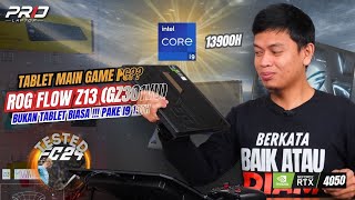 Game Play FC24, ROG Flow Z13 (GZ301VU), i9-13900H, RTX 4050 6GB, 13.4
