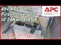 APC UPS Working with 24Kwh 48Volt Home Power Bank - 613