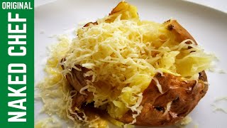 JACKET POTATO Microwave | Oven baked potatoes | How to make  recipe