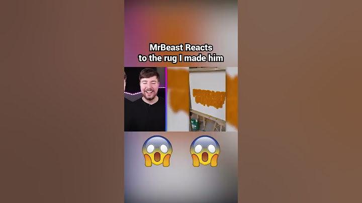 MrBeast Reacts To The Rug I Made Him