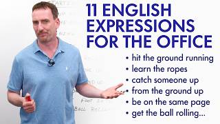 11 English Expressions for Starting a New Job or Business