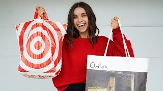 Try-On FALL HAUL! Fashion + Drugstore Makeup | Ingrid Nilsen