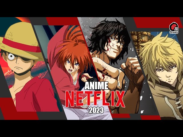 Animes que chegam na Netflix em 2023