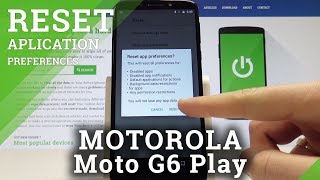 How to Reset Apps Configuration in MOTOROLA Moto G6 Play - Reset App Preferences screenshot 1