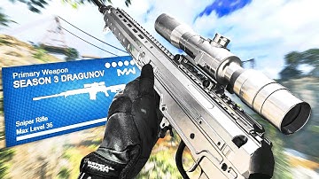 The DRAGUNOV after the sniper rifle changes in Season 3 Warzone