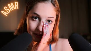 ASMR SLOW & GENTLE EXTREMELY CLOSE EAR TO EAR WHISPERING with NEW MIC SETUP (im back xoxo💕)