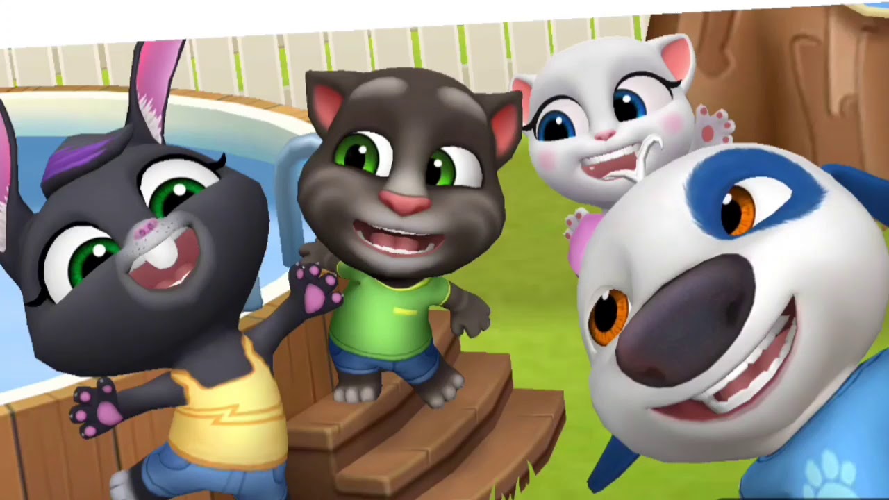 Yeni Konusan Tom Arkadaslarim Tom ve Ekibi Oyunu 6 My Talking Tom