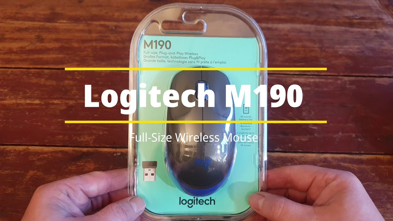 Logitech M190 Wireless Mouse 