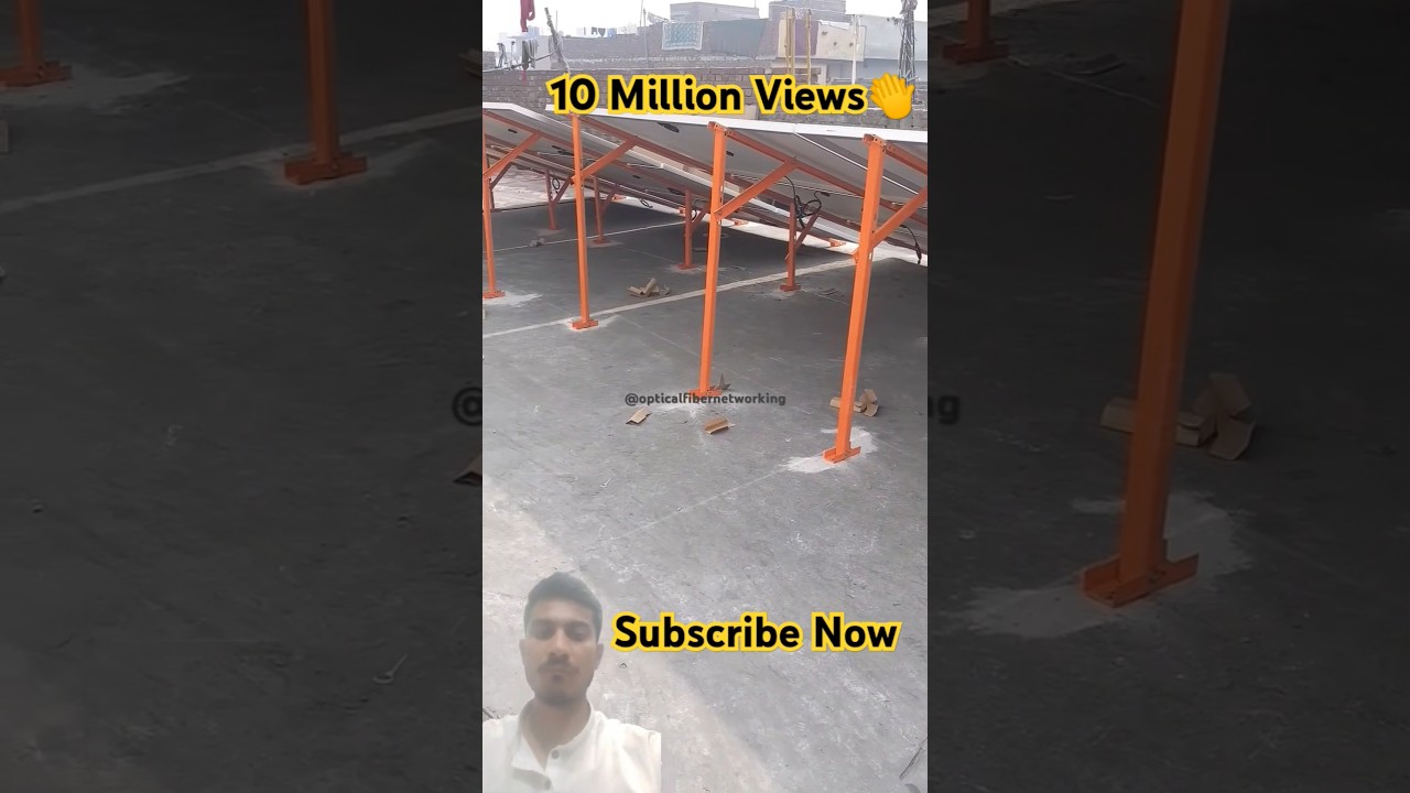 Solar L3 Structure with fixed tilt angle 