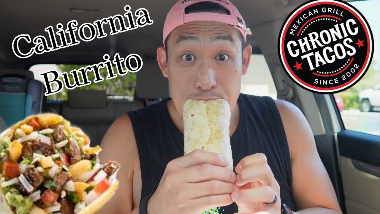 HUGE BURRITO MUKBANG Chronic Tacos! California Burrito YouTube