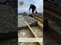 Roof Insulation GoneViral #ConstructionTok #RoofingHack #OddlySatisfying