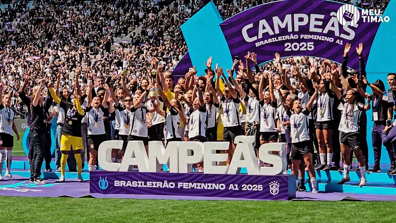 CONFIRA A COMEMORAÇÃO DO CORINTHIANS NO HEPTA CAMPEONATO BRASILEIRO FEMININO