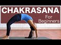 Chakrasana for Beginners | Urdhva Dhanurasana |  Wheel pose l Preperation | Yogbela