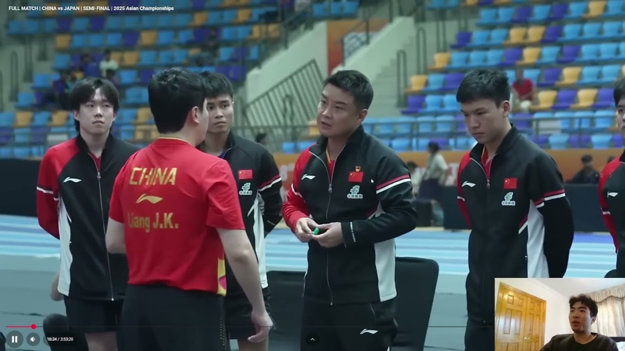 Review of Liang Jingkun vs Tomokazu Harimoto in the 2025 Asian Championship Semi-Finals