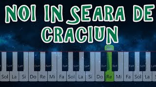 Noi in Seara de Craciun Tutorial Pian