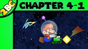 Super Paper Mario: Into Outer Space (4-1) - 3x "2" Presses