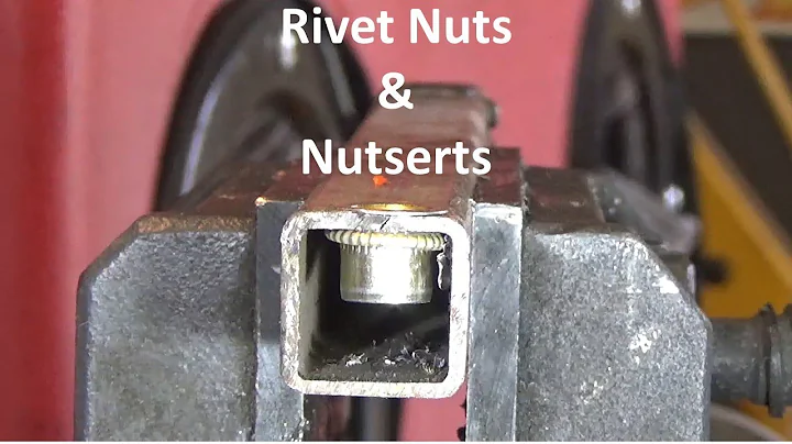 How to Install Rivet Nuts, Nutserts, Rivnuts - Street Beast '66 427 Cobra Replica Hood Catch