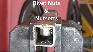 How to Install Rivet Nuts, Nutserts, Rivnuts - Street Beast '66 427 Cobra Replica Hood Catch