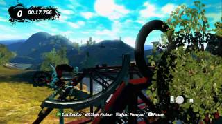 Trials Evolution Custom Track - The Red Bridge