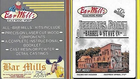 Introducing How The New Bar Mills Company "Jefferies Point" Kit Goes Together