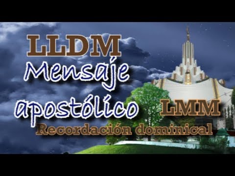 Presentación apostólica recordación LMM LLDM dominical waterfall