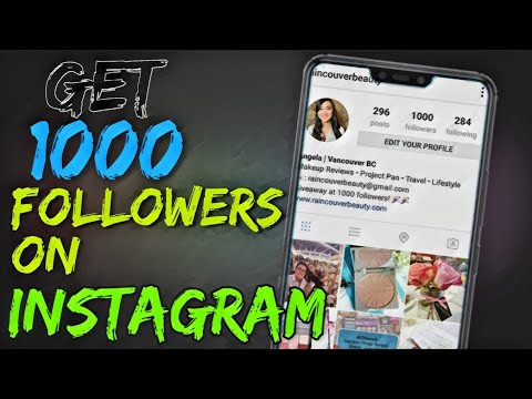 How to get 1k free followers on Instagram without hack or any mod  (free.free)