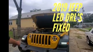 2019 Jeep JL LED Morsun daytime running lamps