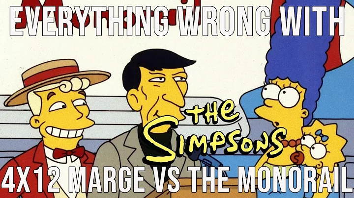Everything Wrong With The Simpsons - "Marge vs the...