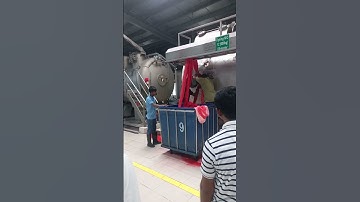 Dyeing m/c fabric jam problem work..