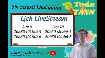 Live 9/3 Toán 10: Nhị thức Newton ( từ cơ bản đến nâng cao )