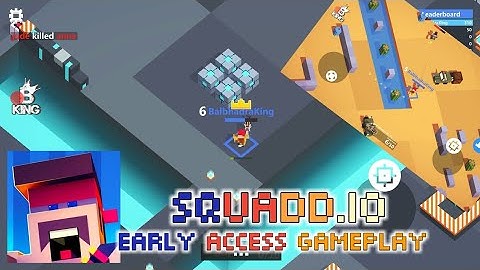 SQUADD.IO Early Access Gameplay by BKing (Game by Playdigious)
