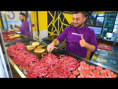 GOD LEVEL STREET FOOD in Turkey | HEAVENLY Söğüş + İzmir Bombası | Street Food Tour in Izmir, Turkey