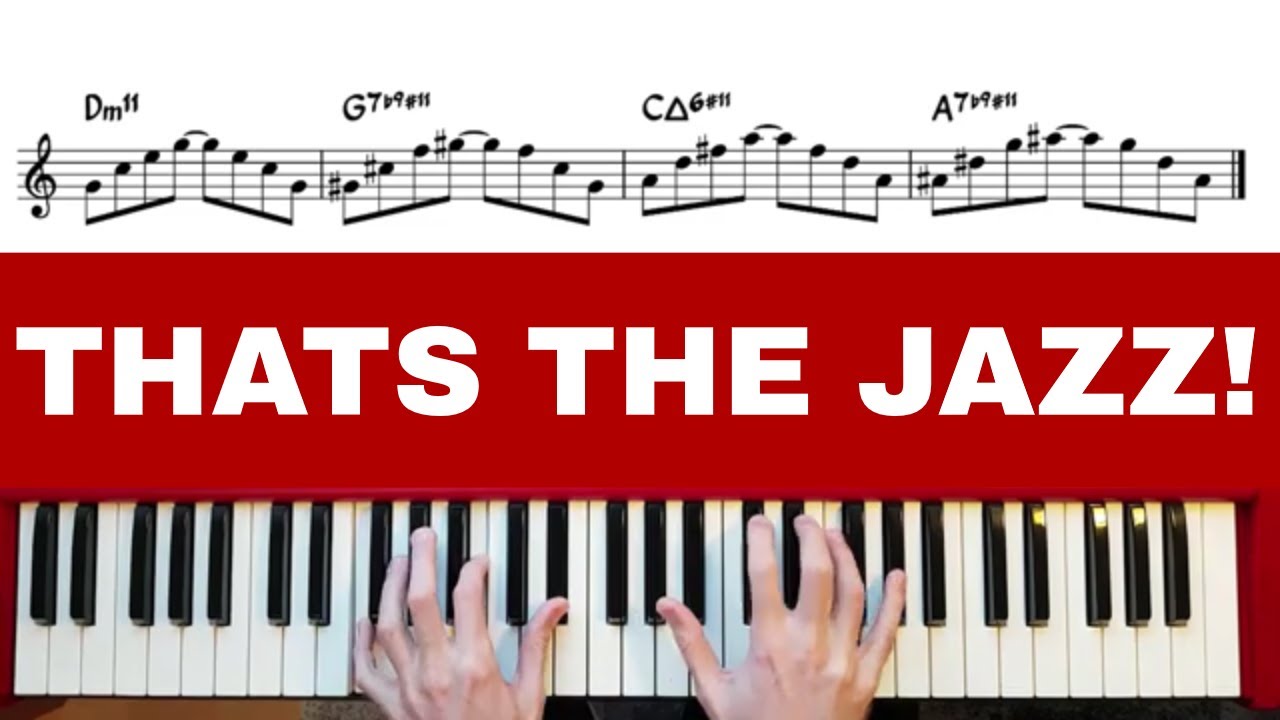 How to make your improvisation sound like jazz - YouTube