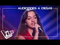 Carolina Valiente canta "Me quedo contigo" | Audiciones a ciegas | La Voz Kids 2025