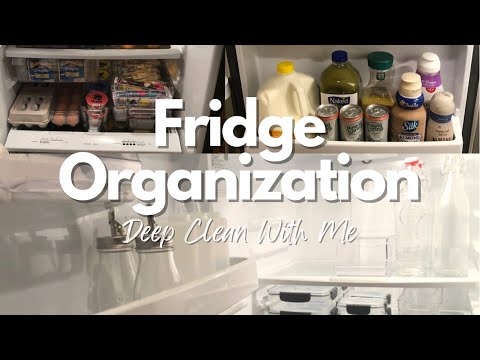 fridge-organization-|-deep-clean-with-me-|-declutter-spring-cleaning-2020
