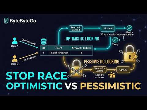 How to Stop Database Race Conditions (Optimistic vs Pessimistic Locking)