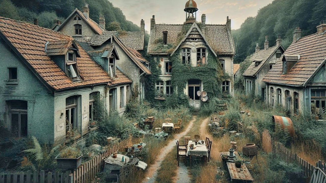 900 HABITANTS de ce VILLAGE  ONT DISPARU . c est horrible ce qui leur est arrivé [ URBEX ]