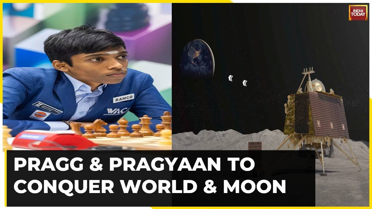 Incredible moment India's chess prodigy R. Praggnanandhaa gets