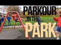 PARKOUR IN THE PARK ● Obstacle course challenge