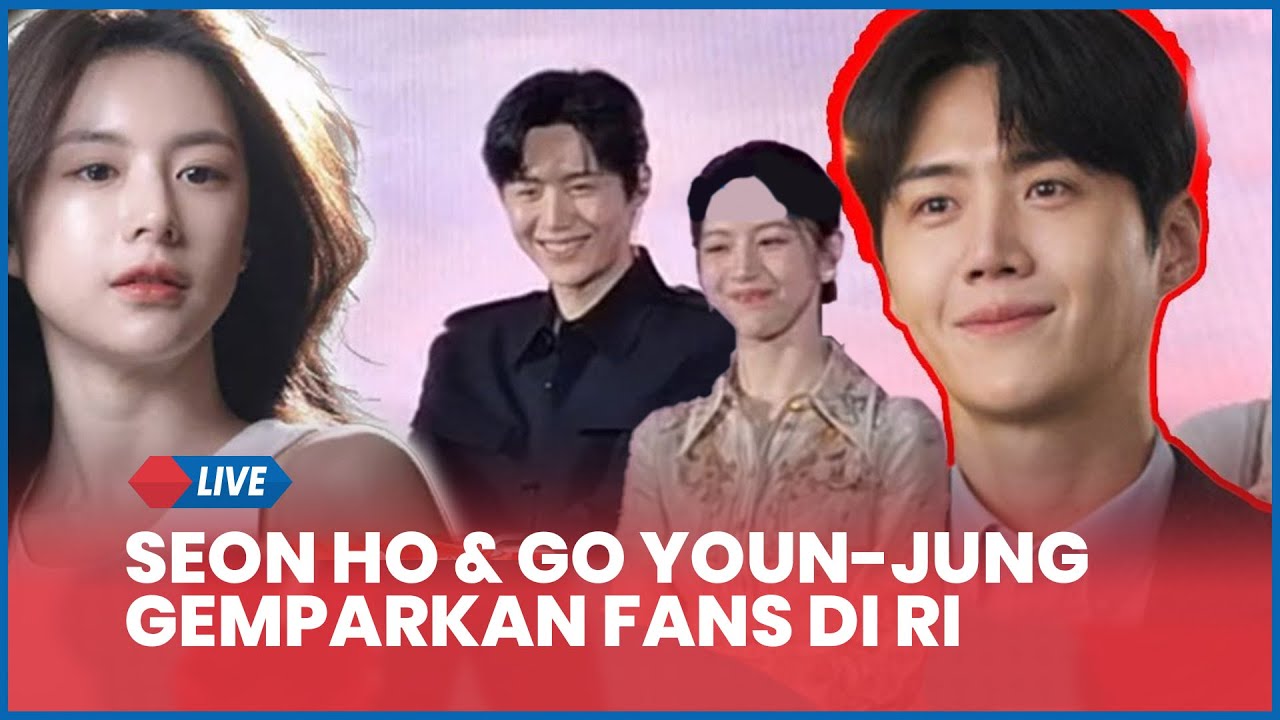 Belajar Bahasa 4 Bulan! Aktor Korsel Kim Seon Ho dan Go Youn-jung Disambut Histeris Fans