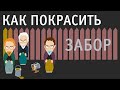 Покраска забора и система сравнений, покрывающая все числа