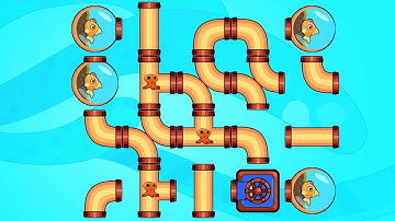 Save the Fish 🐟 / Pull the Pin Max Level | ASMR Games | Level 1407 to 1418