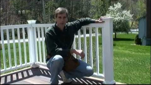 How to Install Composite Deck Railing Video