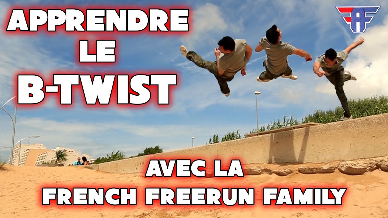 APPRENDRE LE B-TWIST EN  1 minute 22 || FRENCH FREERUN FAMILY
