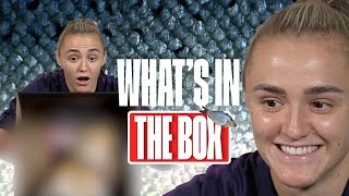 "The Worst Thing You Could Give Me!" 🤣 | Georgia Stanway's What's In The Box Challenge | Lionesses