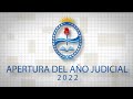 APERTURA DEL AÑO JUDICIAL 2022