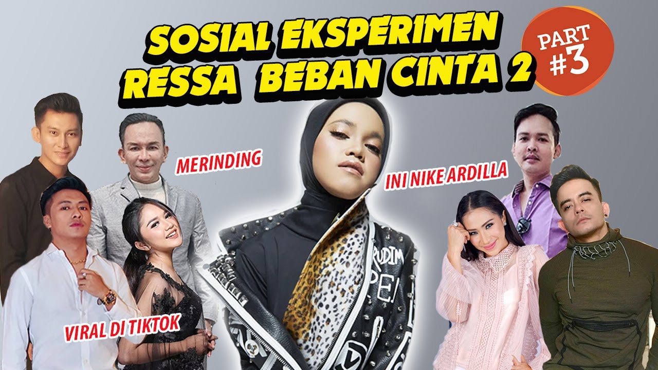 Sosial Ekperimen Ressa Beban Cinta 2 Nike Ardilla Hidup Kembali